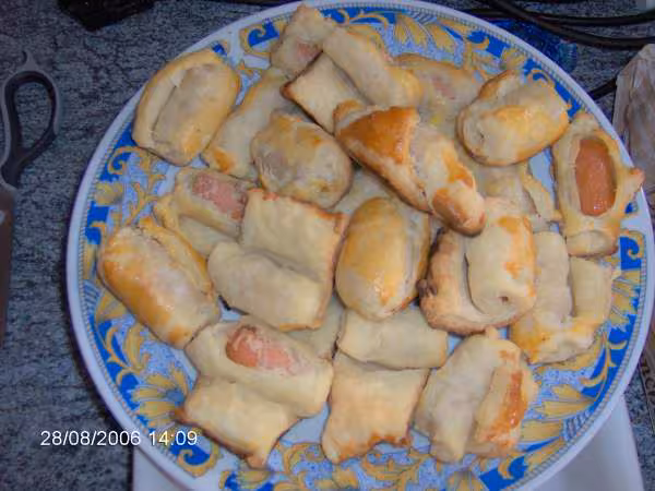 Saucisses feuilletees