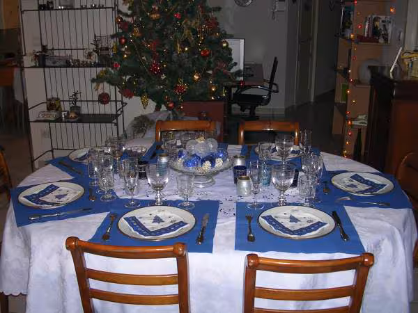 Table de noel