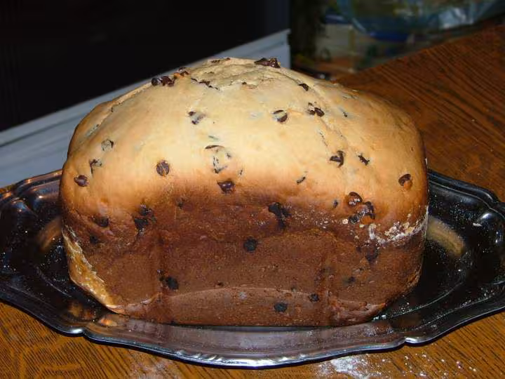 Ma 3ieme brioche une reussite enfin aux pepittes de chocolat