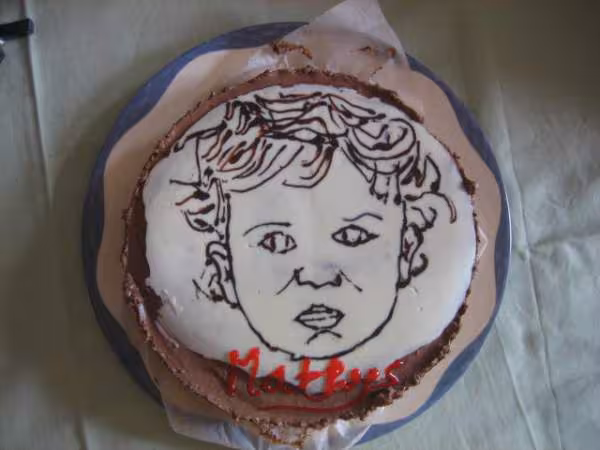 2 eme gateau anniversaire mathys