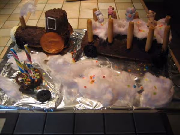 Mon premier gateau rigolo