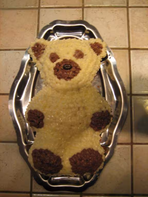 Petit ours pour les 1 an de mon fils