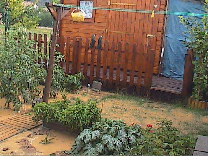 Potager innonde