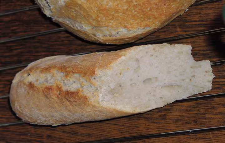 Baguettes au levain mie