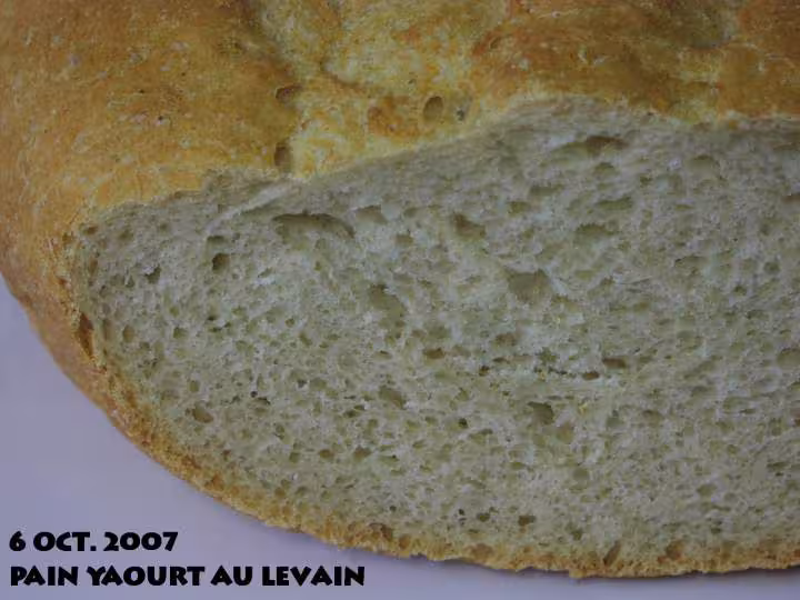 Miche au yaourt 2