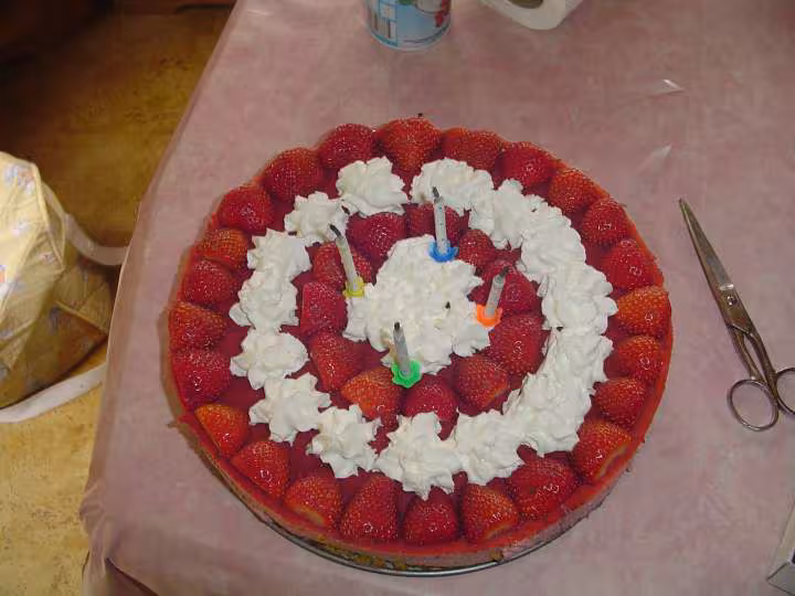 Mousse aux fraises