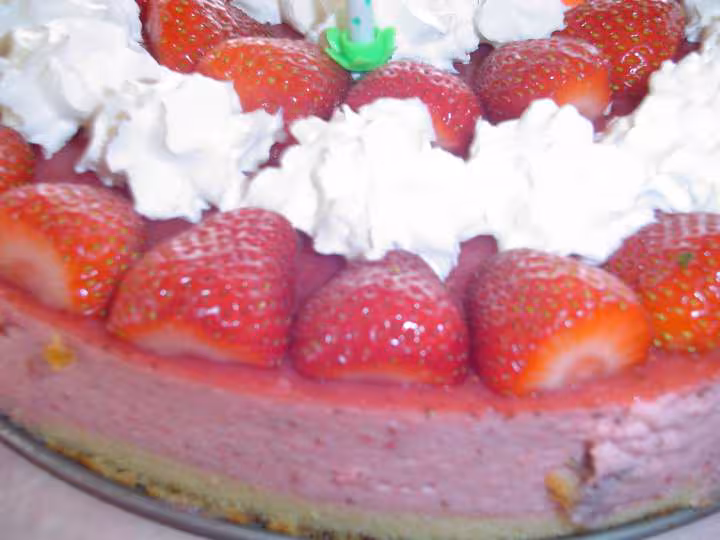 Mousse aux fraises