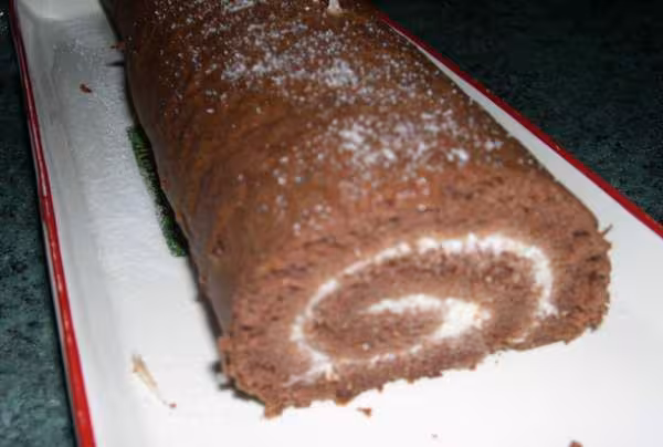 Biscuit roule a l ananas ww