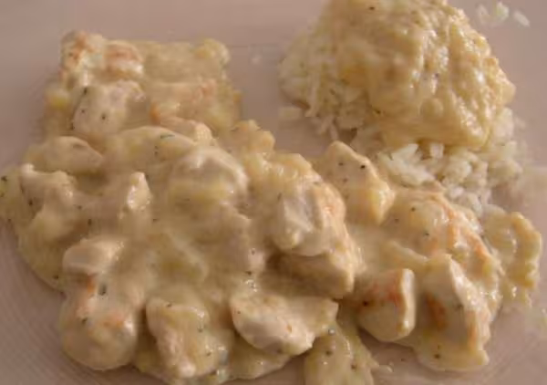 Escalopes de poulet sauce aux poires ww