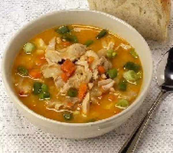 Soupe chinoise poulet