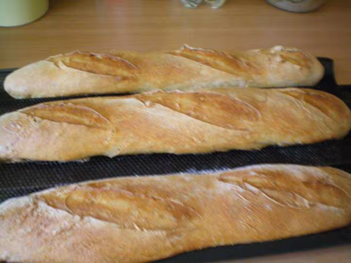 Baguettes de campagne du jour 3 novembre