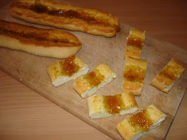 Biscuits a la confiture