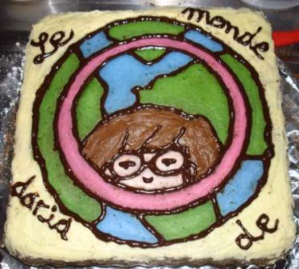 Gateau le monde de daria