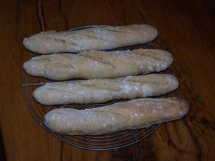 Baguettes tout levain