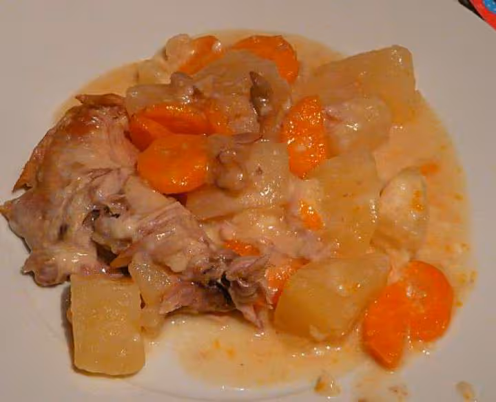 Blanquette de lapin mijot cook