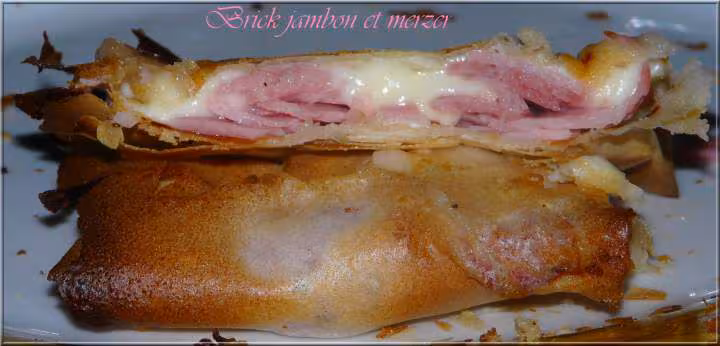 Brick jambon et merzer ww