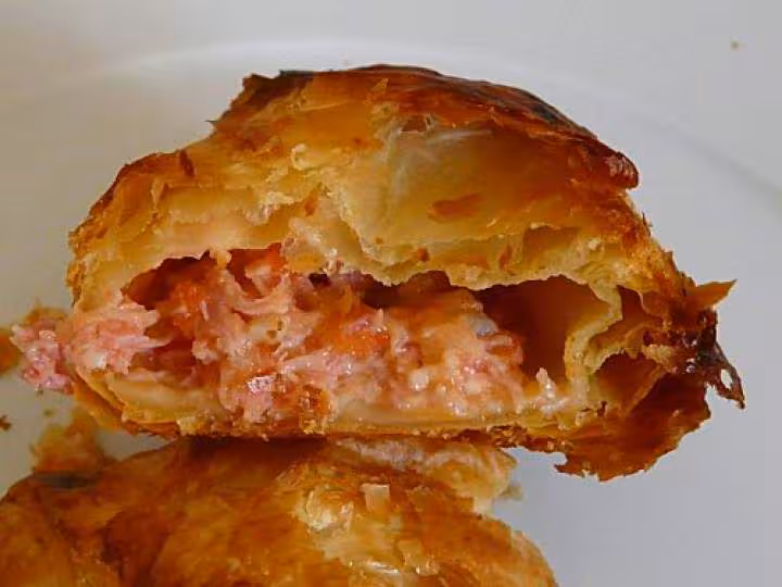 Chaussons facon pizza