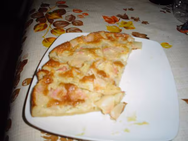 Clafoutis aux peches