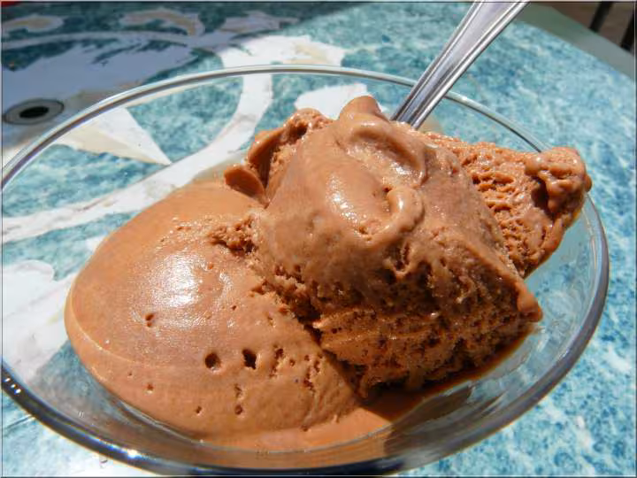 Glace au nutella