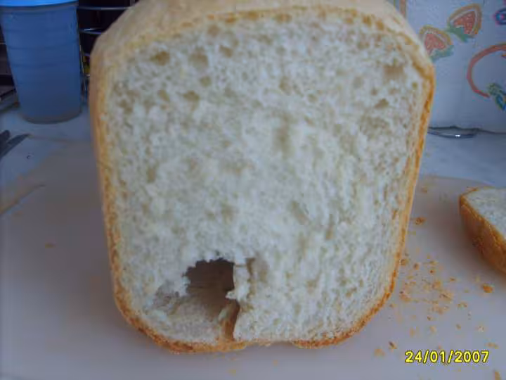 Mie du pain blanc