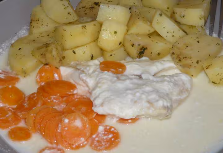 Papillotes de cabillaud aux carottes et a l orange