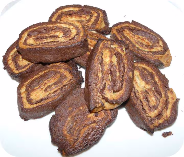 Sables vanille et chocolat