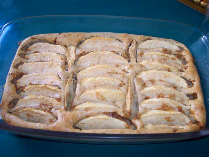 Fondant aux pommes cannelle et caramel