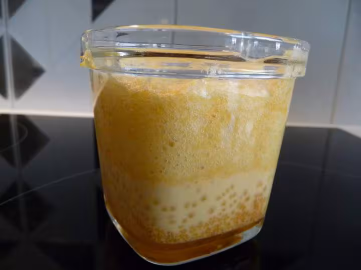 Flan magique a la noix de coco