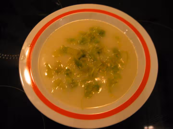 Soupe de poireaux au xeres tm