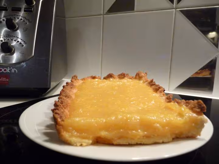Tarte fine au citron