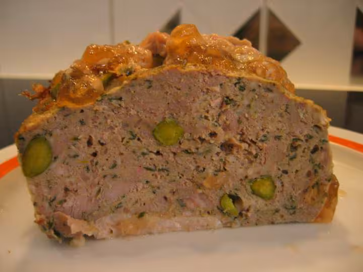 Terrine de canard aux pistaches