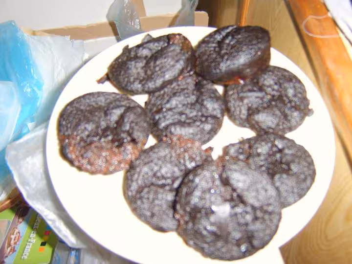 Muffins chocolat caramel de sophie21