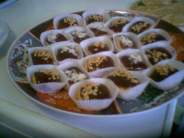 Carres cacahouetes