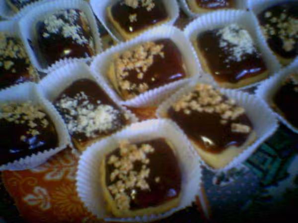 Carres cacahouetes