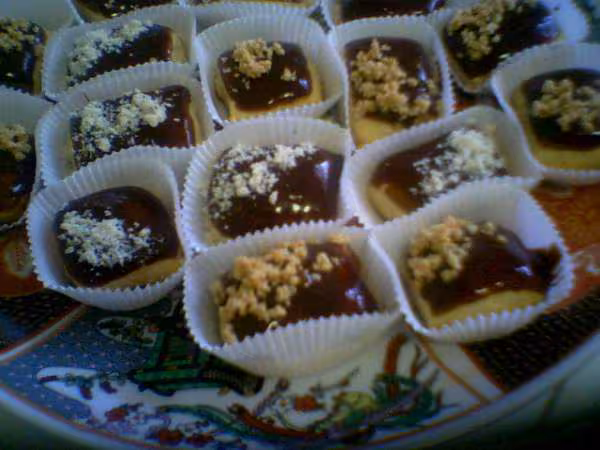 Carres cacahouetes