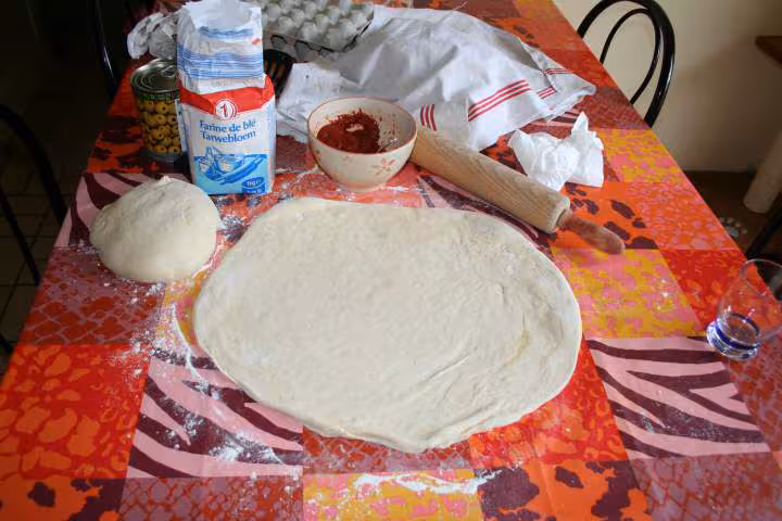 Pizza etape 1