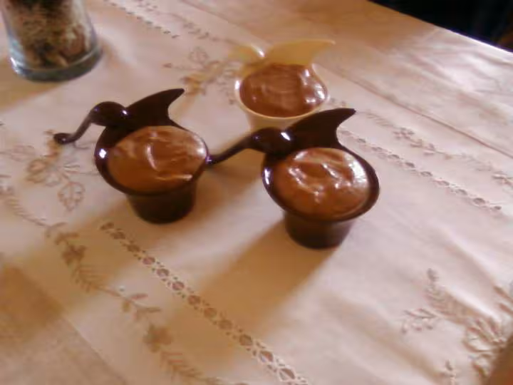 Mousse choco avec un sooupcon de framboise