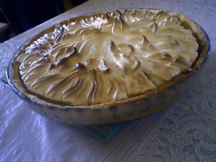 Tarte au cotron meringue
