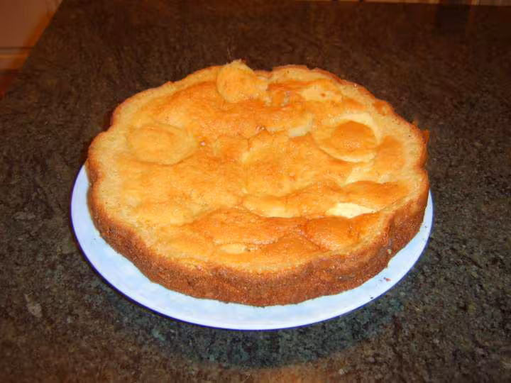 Gateau fondant aux pommes