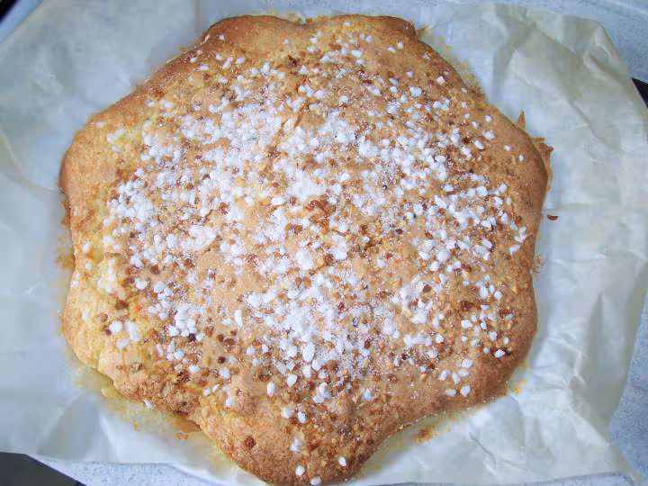 Tarte au sucre eclat de noisettes