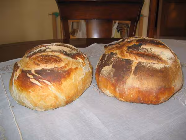 Cuisson deux miches en simultanes