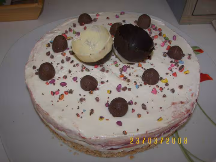 Cheese cake au chocolat blanc