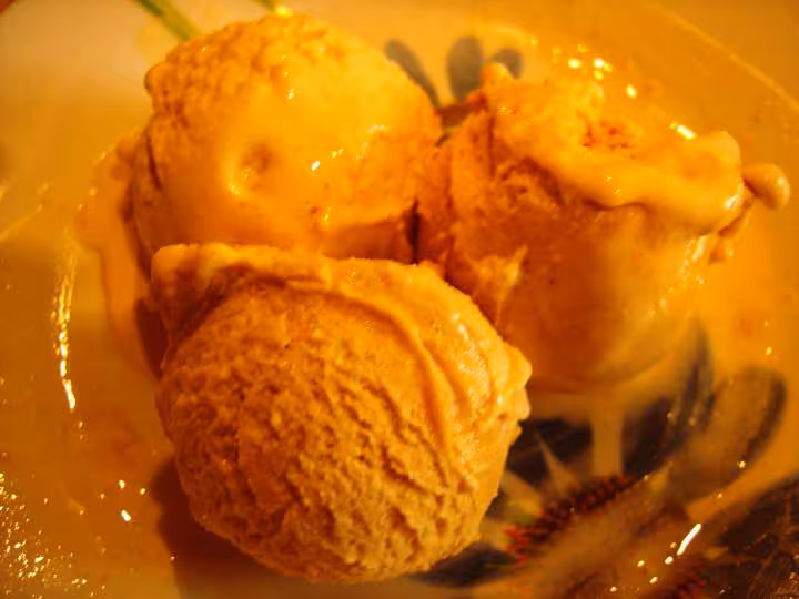Glace legere aux speculos