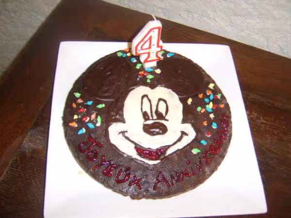 Gateau mickey