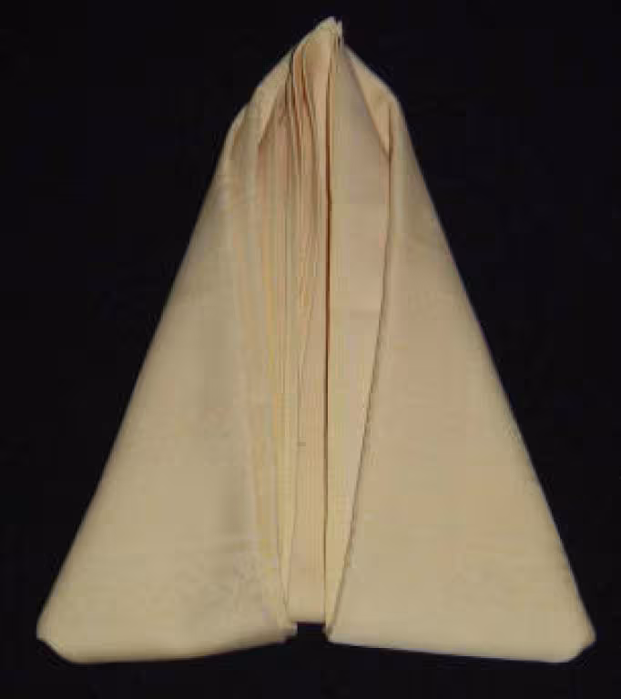 Pliage serviette bateau