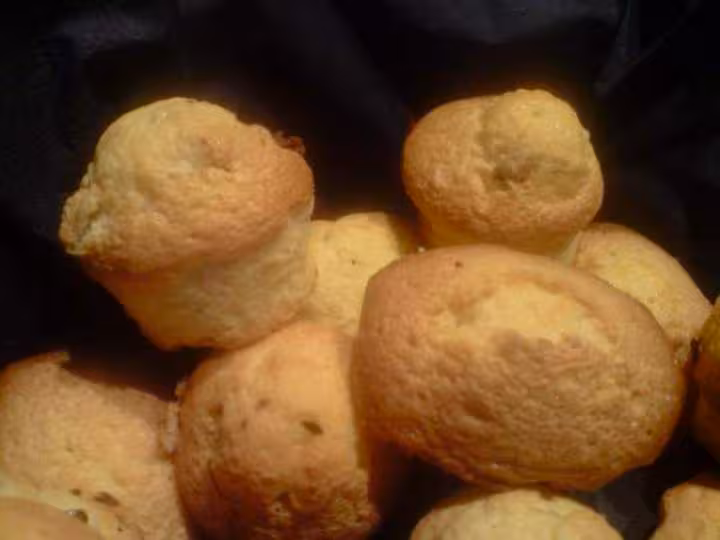 Madeleines et muffins nutela