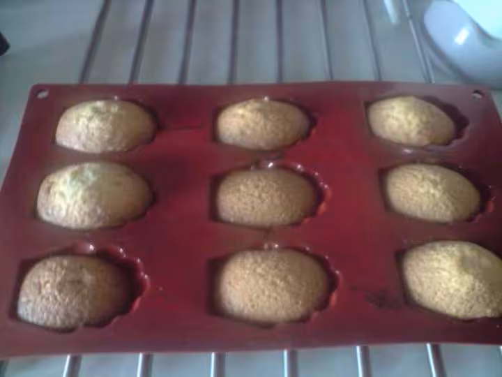 Madeleines et muffins nutela