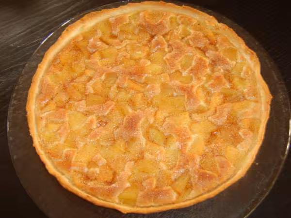 Tarte coings et pommes