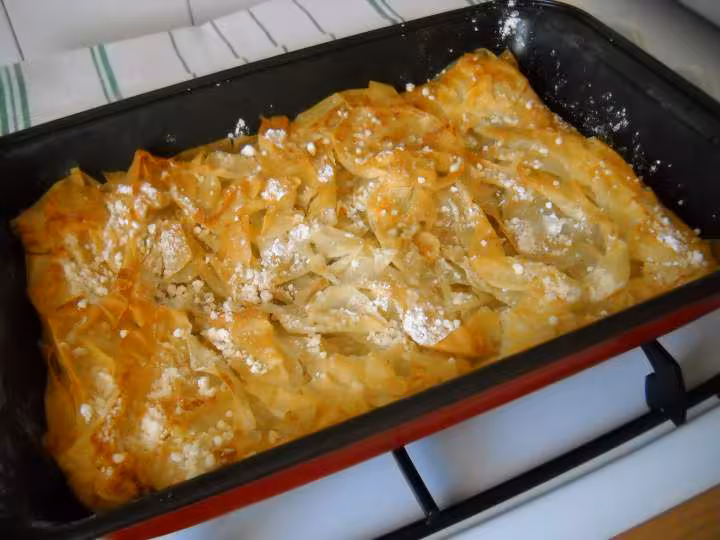 Pastis gascon ou tourtiere pate filo