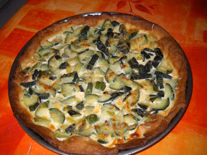 Tarte aux courgettes